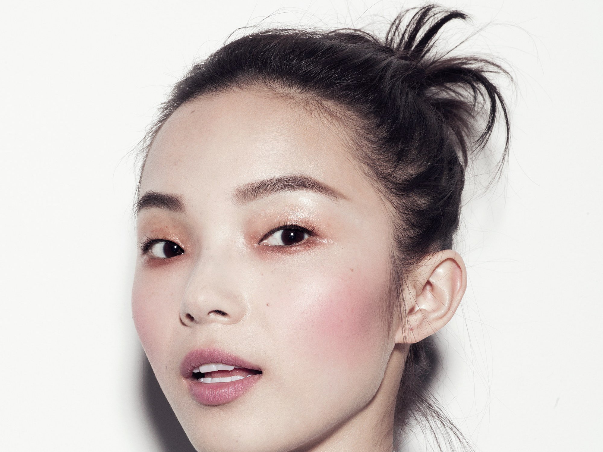 This image may contain Face Human Person Xiao Wen Ju Head Female Hair Photo Portrait and Photography