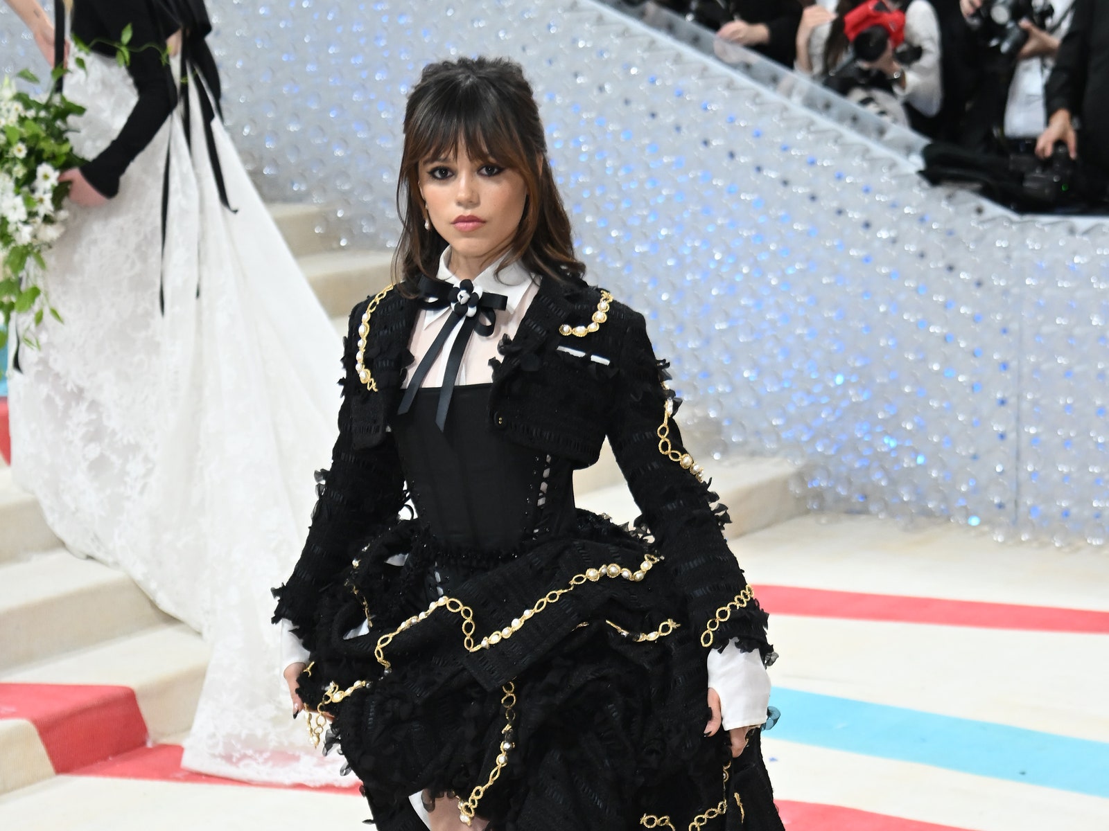 Jenna Ortega attends the 2023 Met Gala.