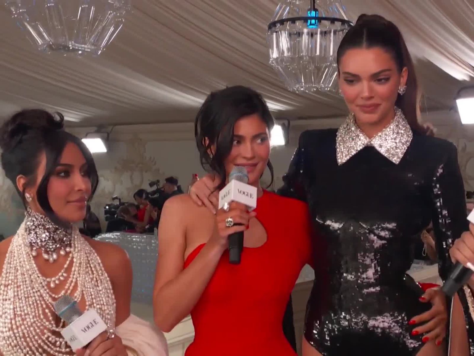 Kylie Jenner, Kendall Jenner and Kim Kardashian on Honoring Karl Lagerfeld