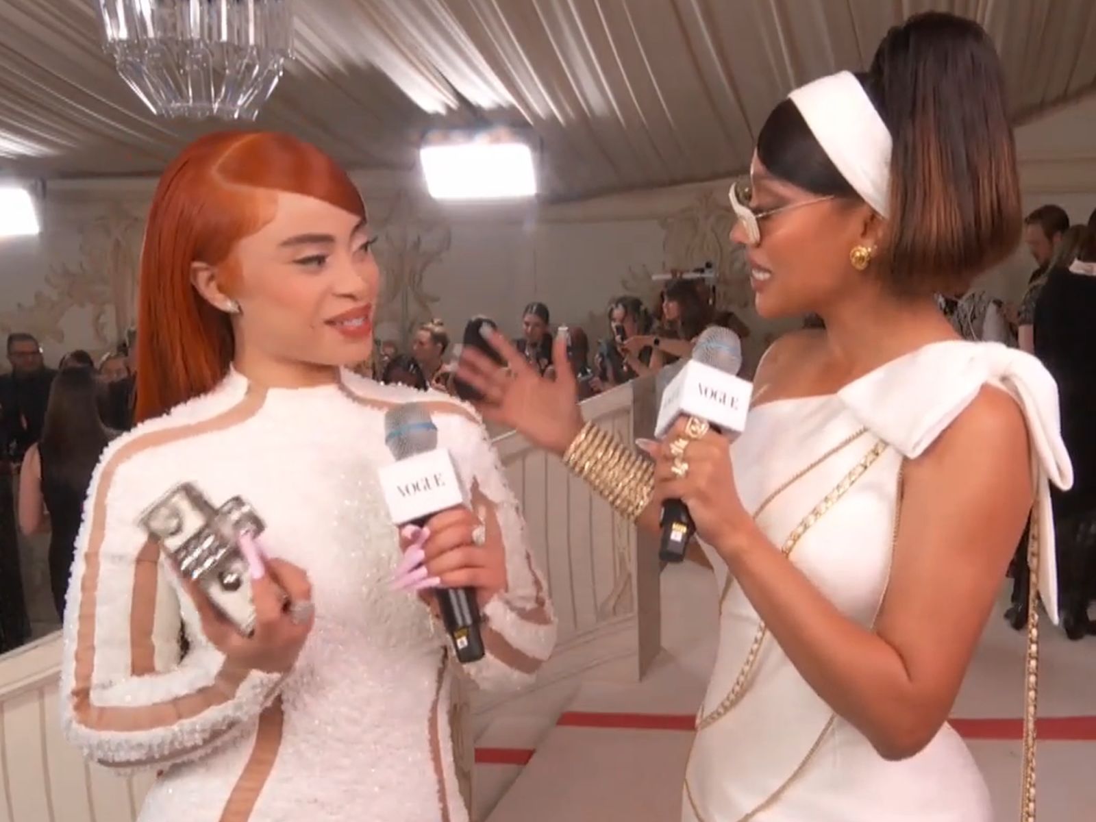 Ice Spice Wears Balmain to Her First Met Gala Red Carpet